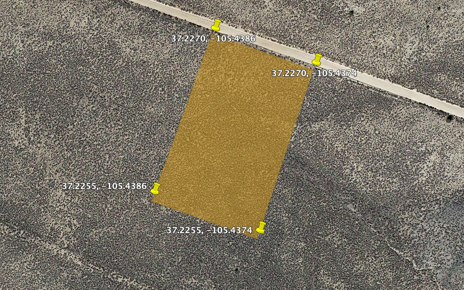 Southern Colorado Mountain Views 4.37 Acres in San Luis, CO Land