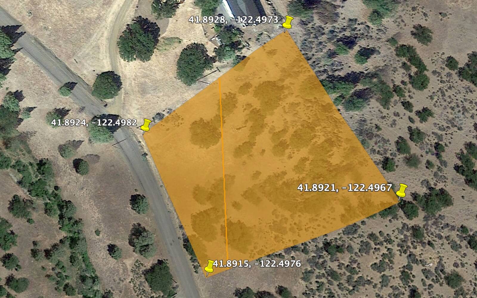 Large Double Lot in Klamath River Country Estates 1.93 Acres in