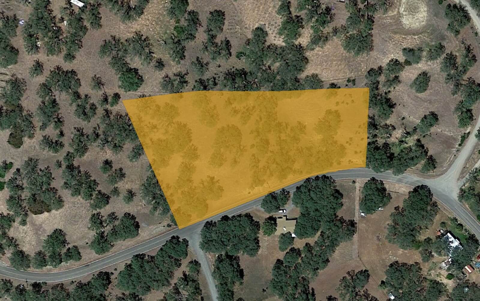 Rancho Tehama Property with Paved Road Access and Electric Available
