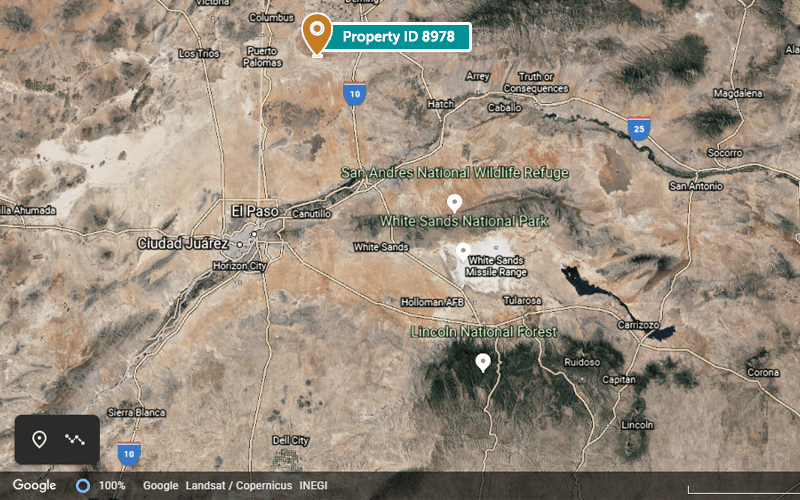 Our Largest Property in Luna County 0.66 Acres in Luna County, New