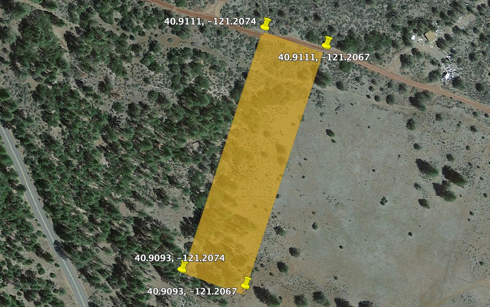 Recreational Land in Northern California 2.5 Acres in Lassen County