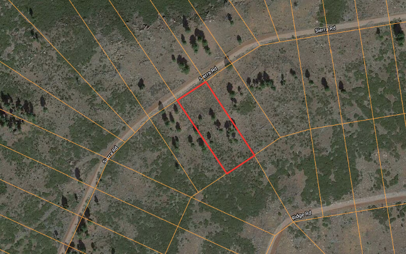 Forest View Property in California Pines 0.96 Acres in Modoc County