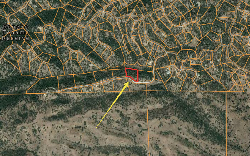 Our Largest Property in Rancho Tehama 3.46 Acres in Corning