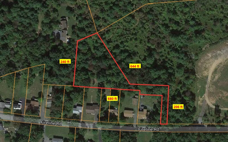 Residential Property with Electric Available 1.68 Acres in Palmerton