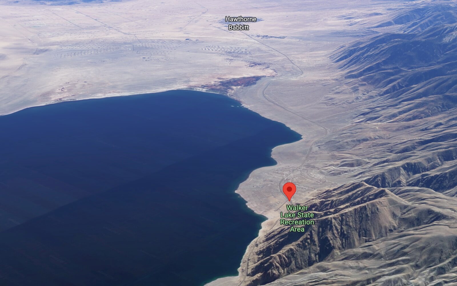 Hilltop Property with Views of Walker Lake 0.44 Acres in Mineral, Nevada Land Elevated