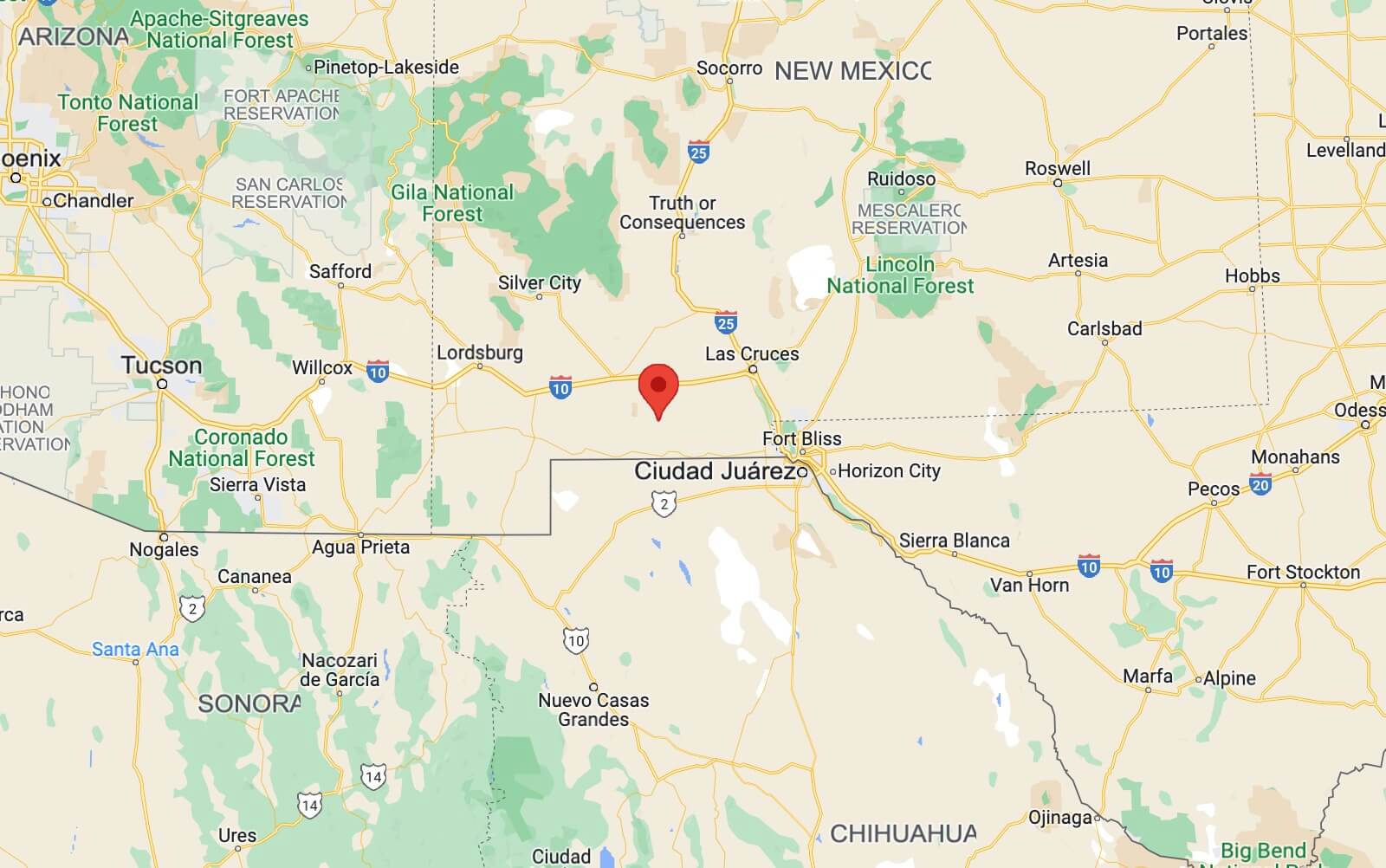 Luna County Parcel Map Off-Grid New Mexico Investment Property - 0.5 Acres In Deming, New Mexico -  Land Elevated