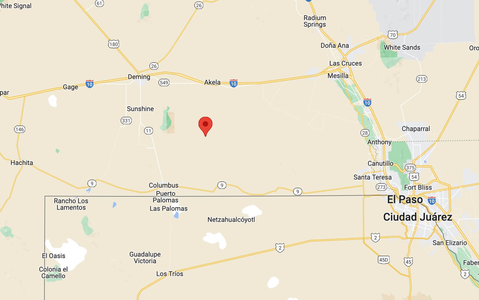 Luna County Parcel Map Off-Grid New Mexico Investment Property - 0.5 Acres In Deming, New Mexico -  Land Elevated