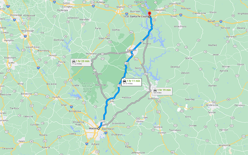 House Living One Hour From Atlanta 0.71 Acres in Greene