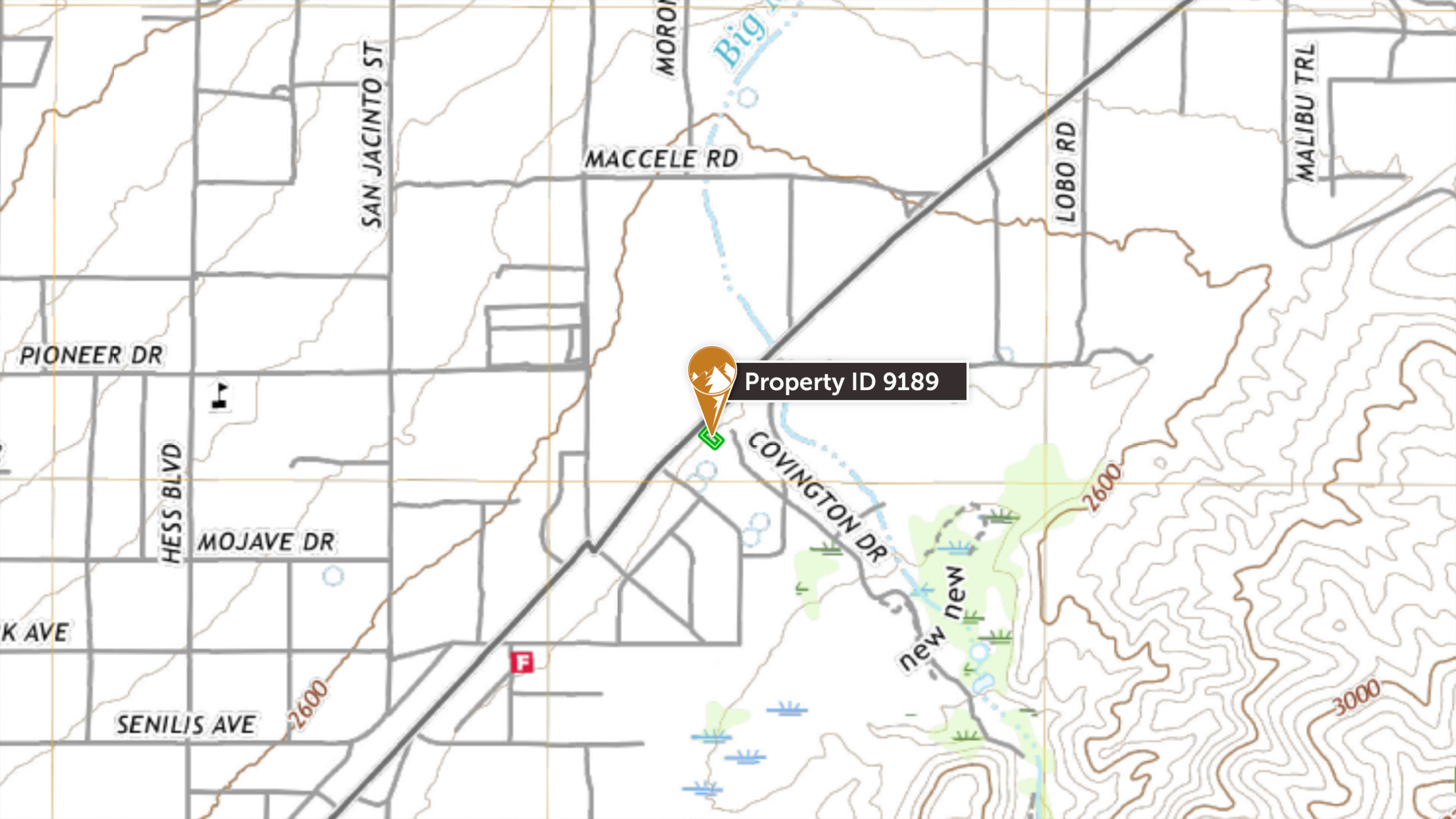 Commercial Property on the 29 Palms Highway (Hwy 62) 0.18 Acres in