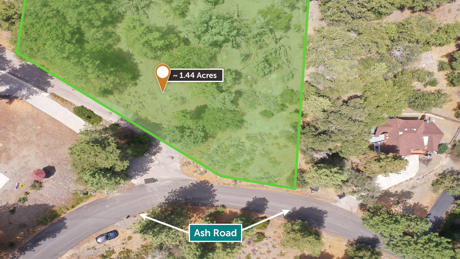 Rare, Large Residential Lot in Upscale Neighborhood 1.44 Acres in