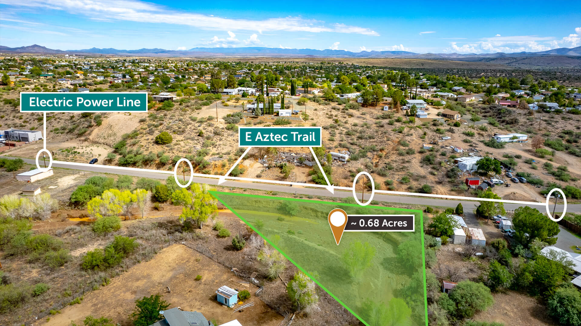 Mobile Home Ready with Water, Power & Septic in Central Arizona! 0.