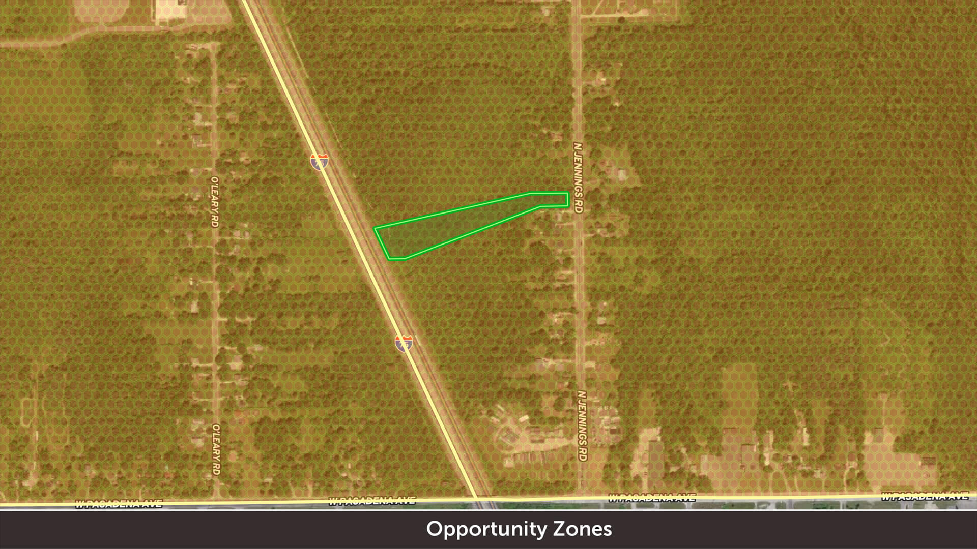 Huge, treed parcel on N Jennings Rd 3.41 Acres in Flint, Michigan
