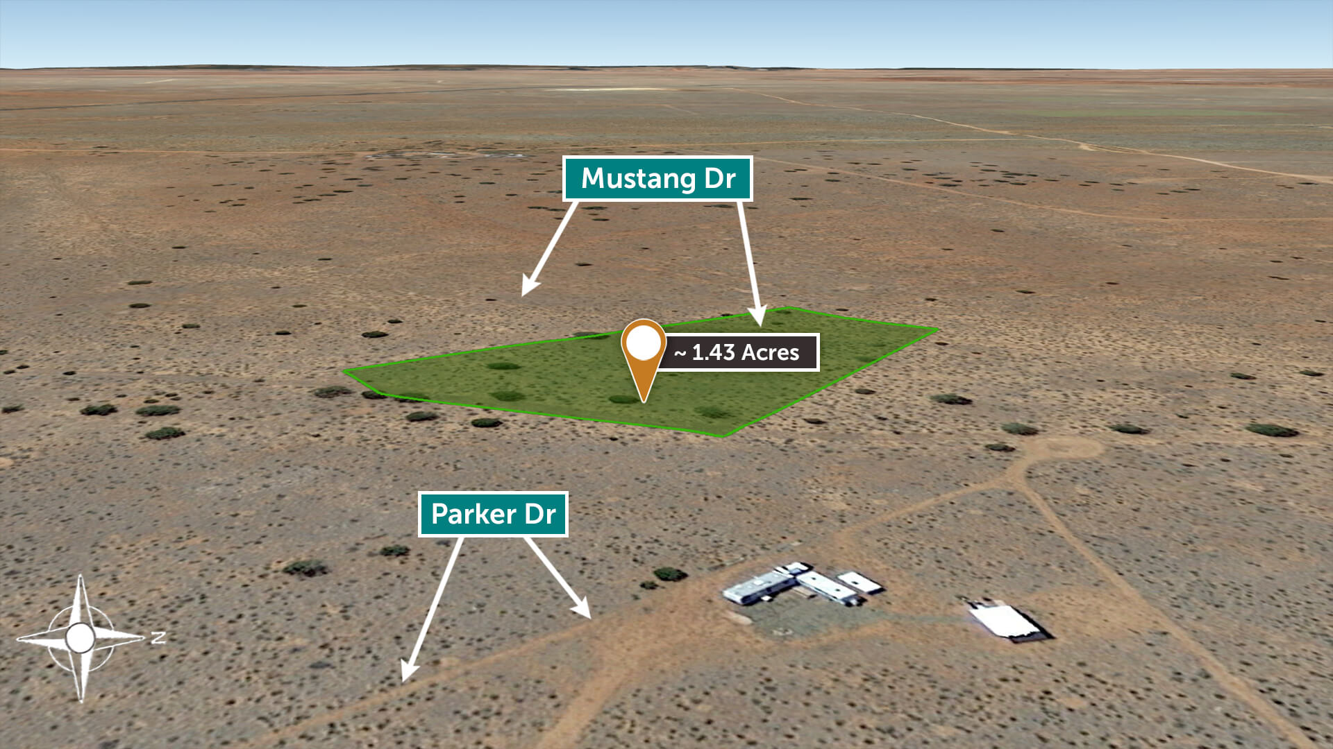 Beautiful Property Near the Grand Canyon 1.43 Acres in Williams, AZ