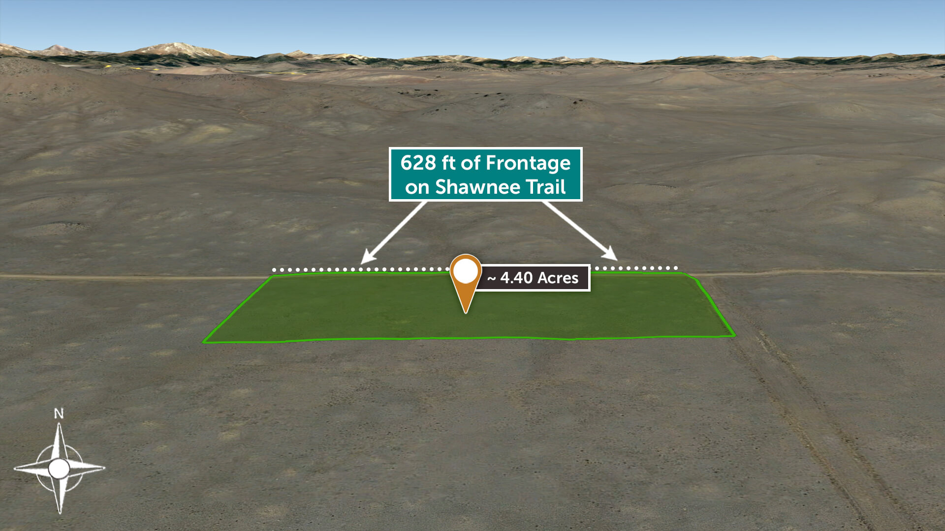 Unrestricted Views of the Valley & Surrounding Mountains 4.4 Acres in