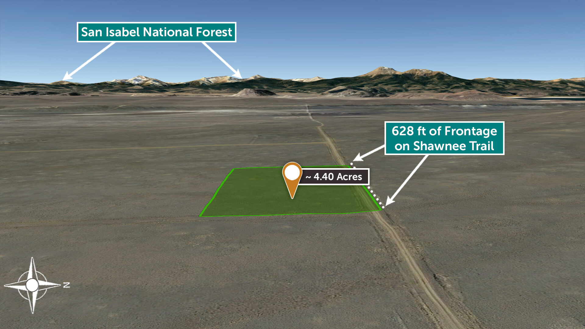 Unrestricted Views of the Valley & Surrounding Mountains 4.4 Acres in