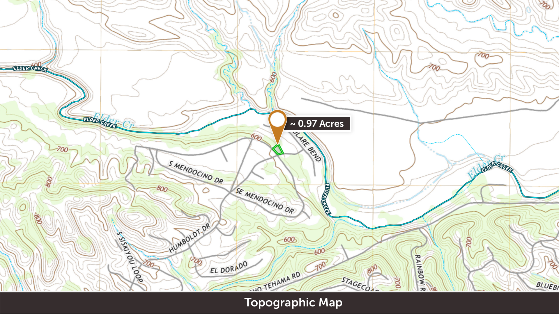 Huge Corner Lot in Rancho Tehama 0.97 Acres in Corning, California