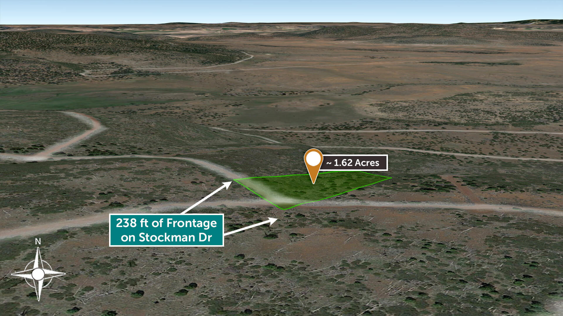 Modoc County Property Near Clarks Reservoir 1.62 Acres in Alturas