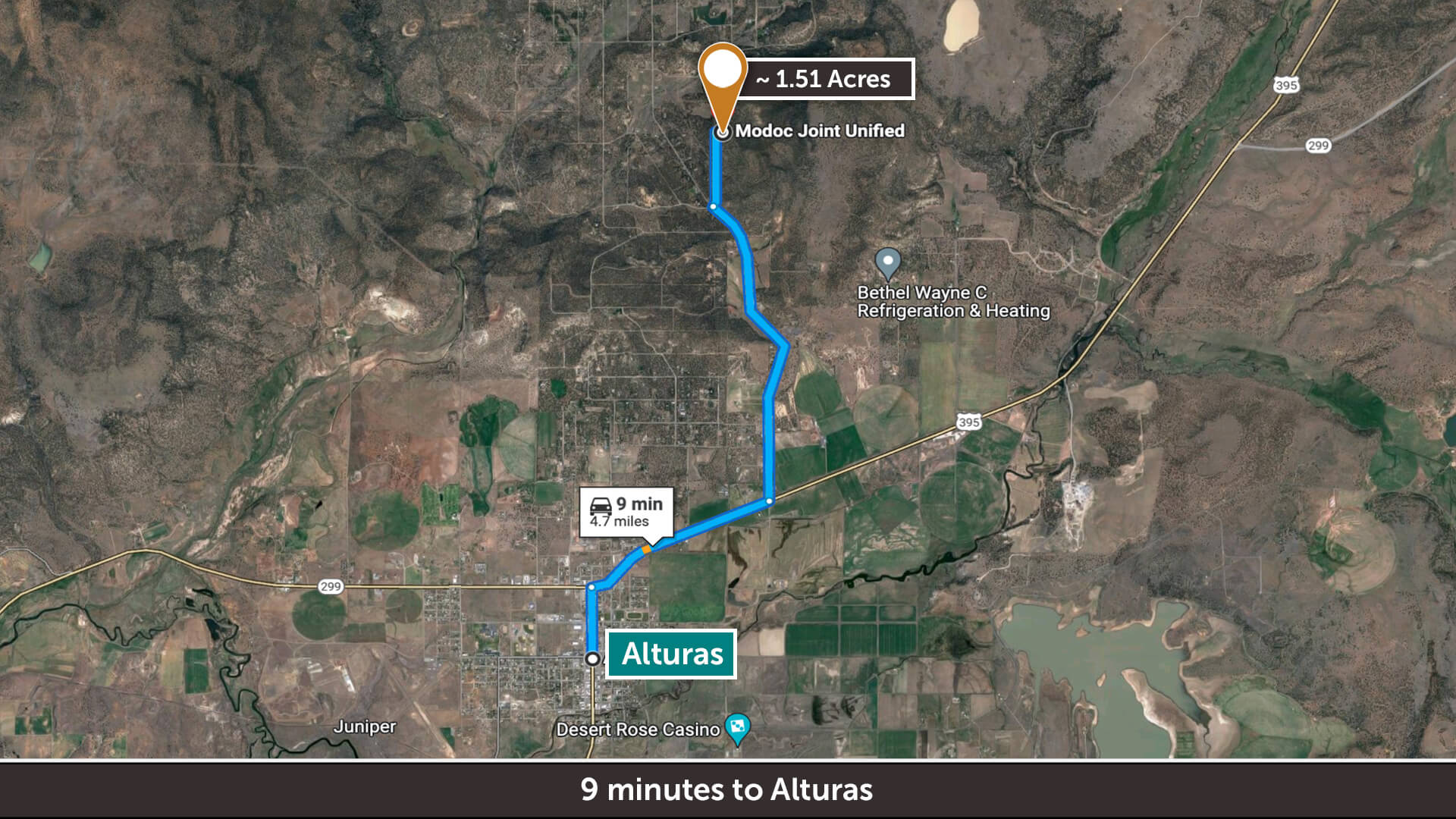 Camping Land in Modoc County 1.51 Acres Surrounded by Rivers