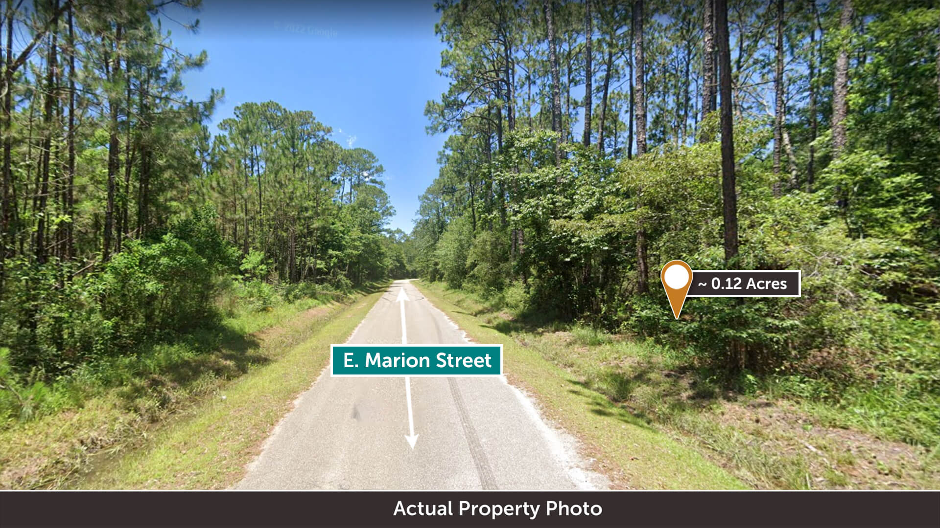 Bayside Park Lot with Public Water & Sewer Lines 0.12 Acres in