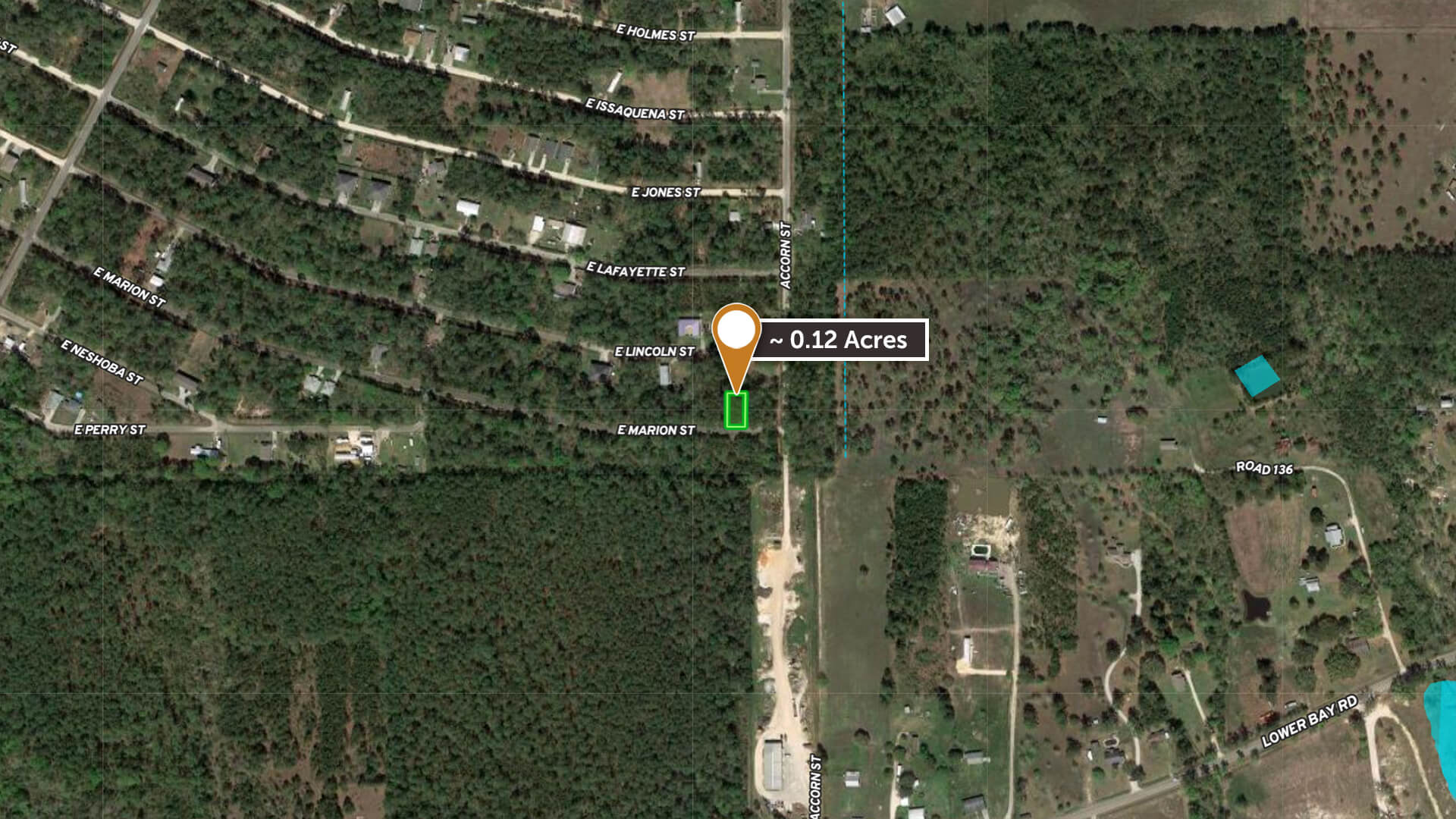 Bayside Park Lot with Public Water & Sewer Lines 0.12 Acres in