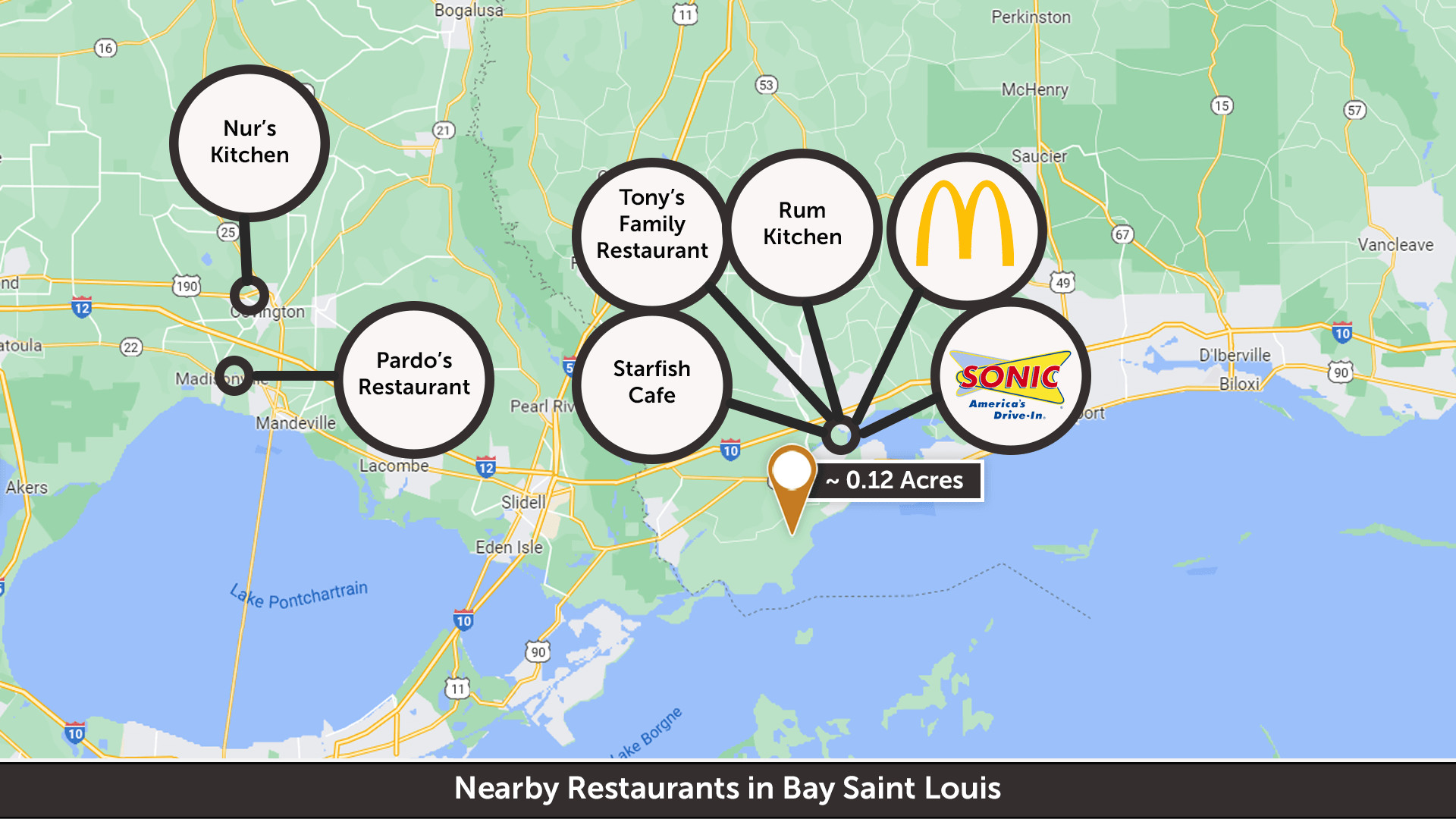 Bayside Park Lot with Public Water & Sewer Lines 0.12 Acres in